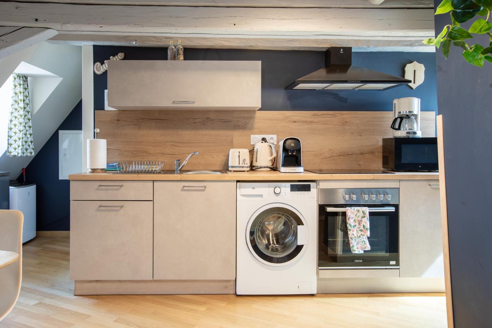 Duplex Atypique Au Coeur De Mulhouse Apartment Luaran gambar